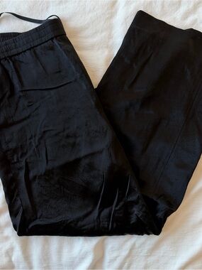COS Black Elastic-Waist Dress Pants